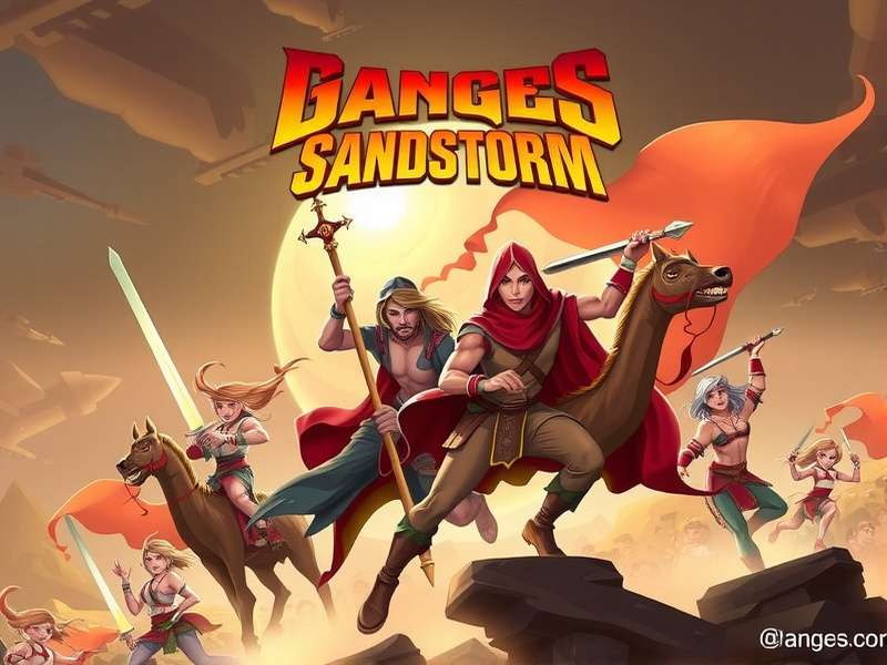 Ganges Sandstorm Warriors Game Banner